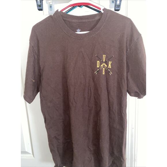 John Wayne The Duke Tshirt Gun Control Means Using Both Hands Brown L - Picture 2 of 3